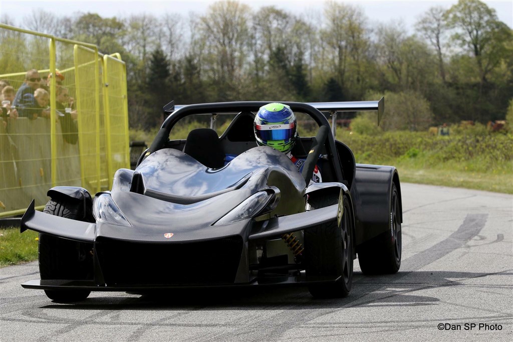 Første præsentation af Agile SCX ved Kolding Motorfestival 2017 med Michael Markussen bag rattet